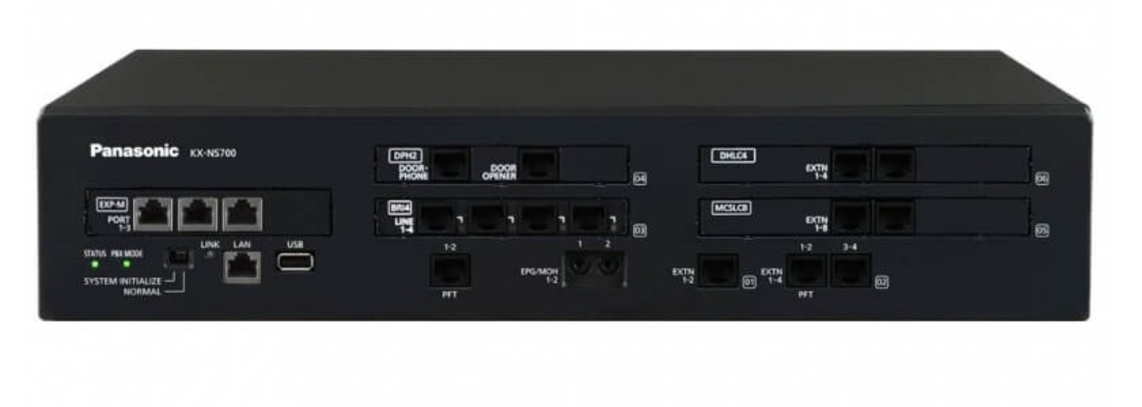 Panasonic NS700 configuration with voice hsot SIP